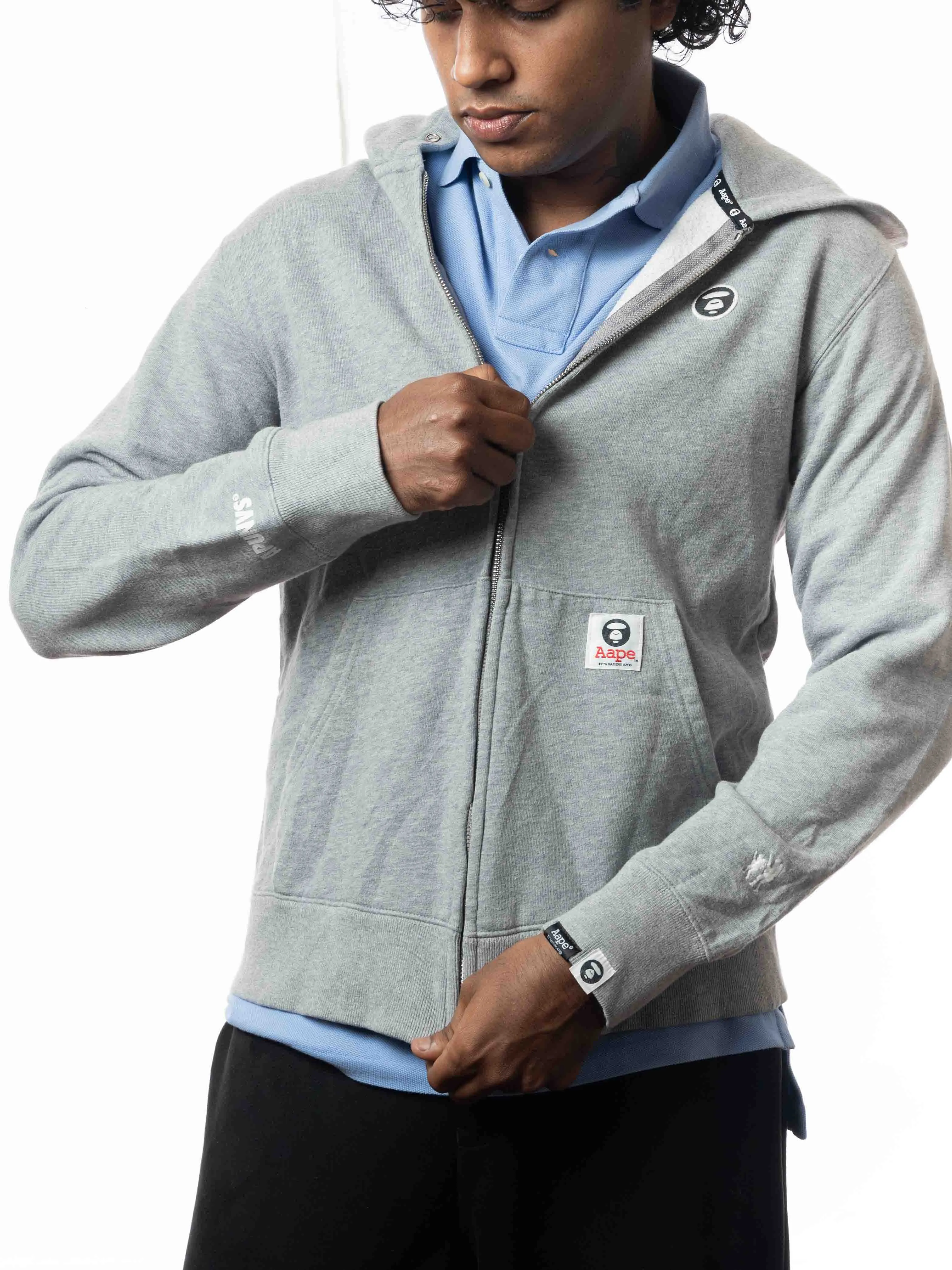 Aape by a Bathing Ape grey Hoodie