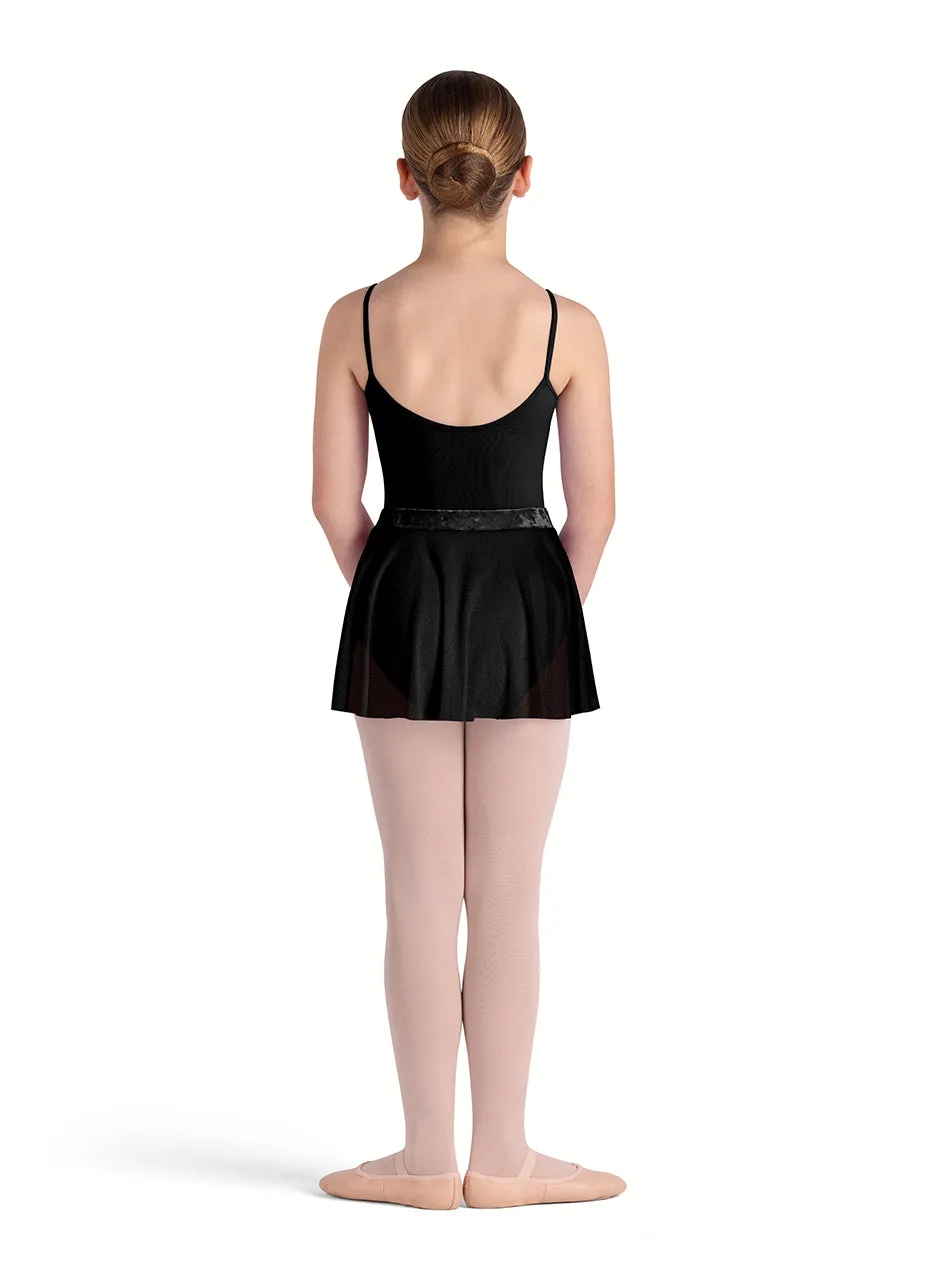 Bloch Child Velvet Band Skirt CR5221