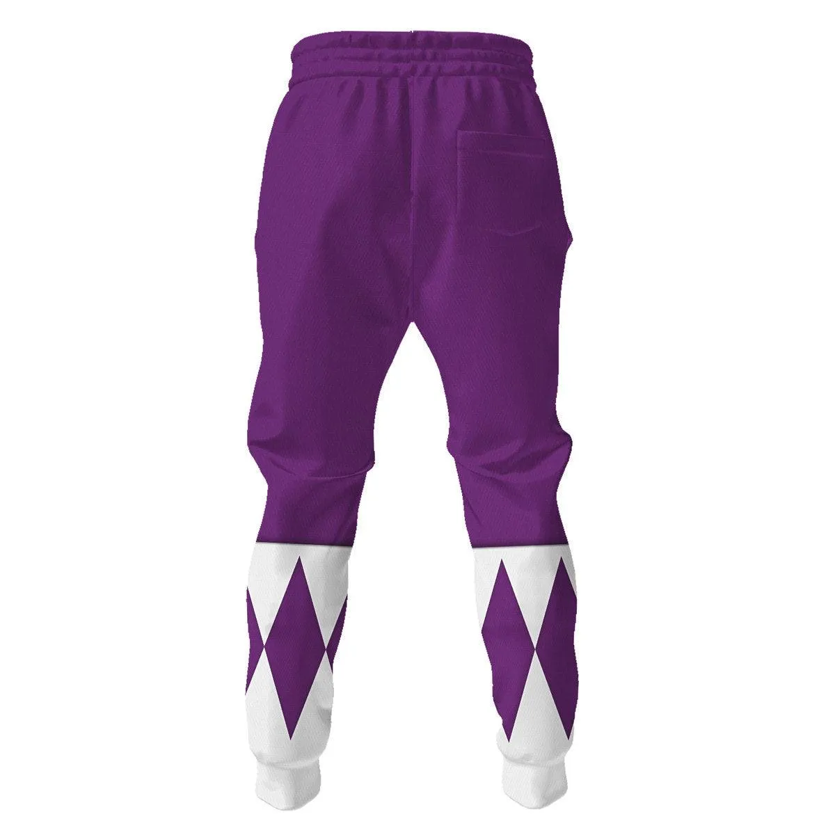 Bulk and Skull Purple Ranger Hoodies Sweatshirt T-shirt Hawaiian Sweatpants