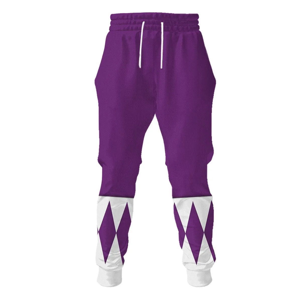 Bulk and Skull Purple Ranger Hoodies Sweatshirt T-shirt Hawaiian Sweatpants