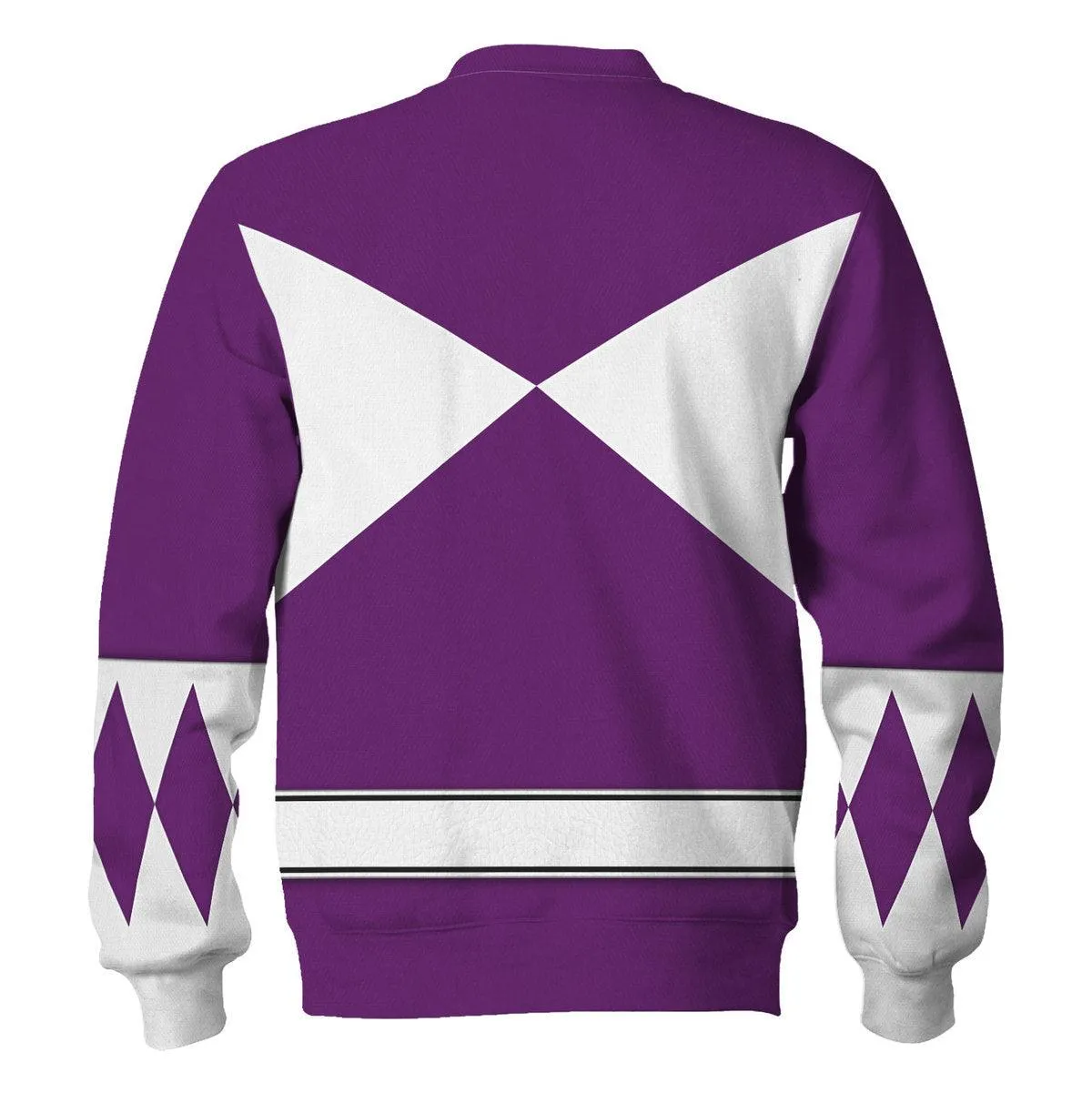 Bulk and Skull Purple Ranger Hoodies Sweatshirt T-shirt Hawaiian Sweatpants