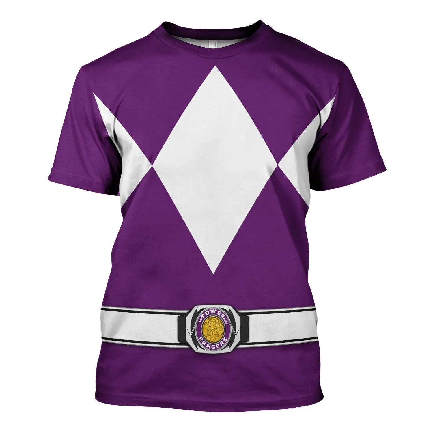 Bulk and Skull Purple Ranger Hoodies Sweatshirt T-shirt Hawaiian Sweatpants