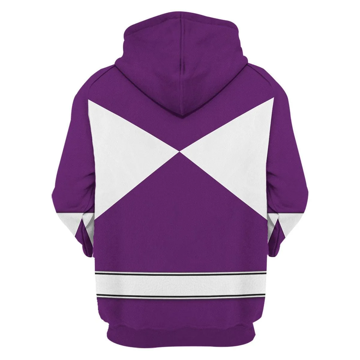 Bulk and Skull Purple Ranger Hoodies Sweatshirt T-shirt Hawaiian Sweatpants