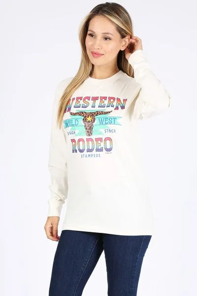 CH LS WESTERN RODEO- CREAM