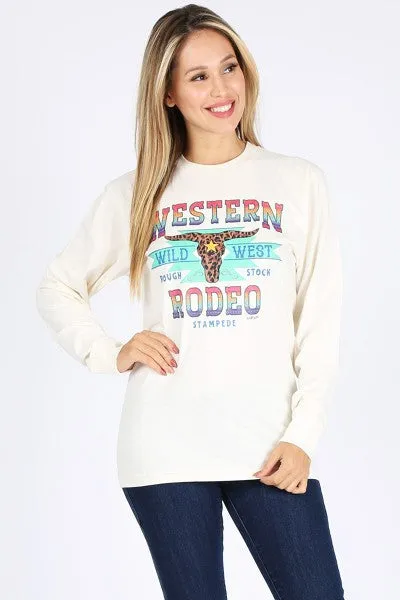 CH LS WESTERN RODEO- CREAM