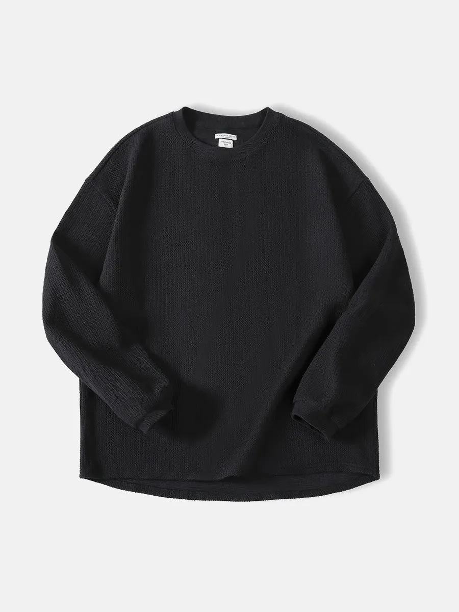 Classic Retro Crew Neck Sweater