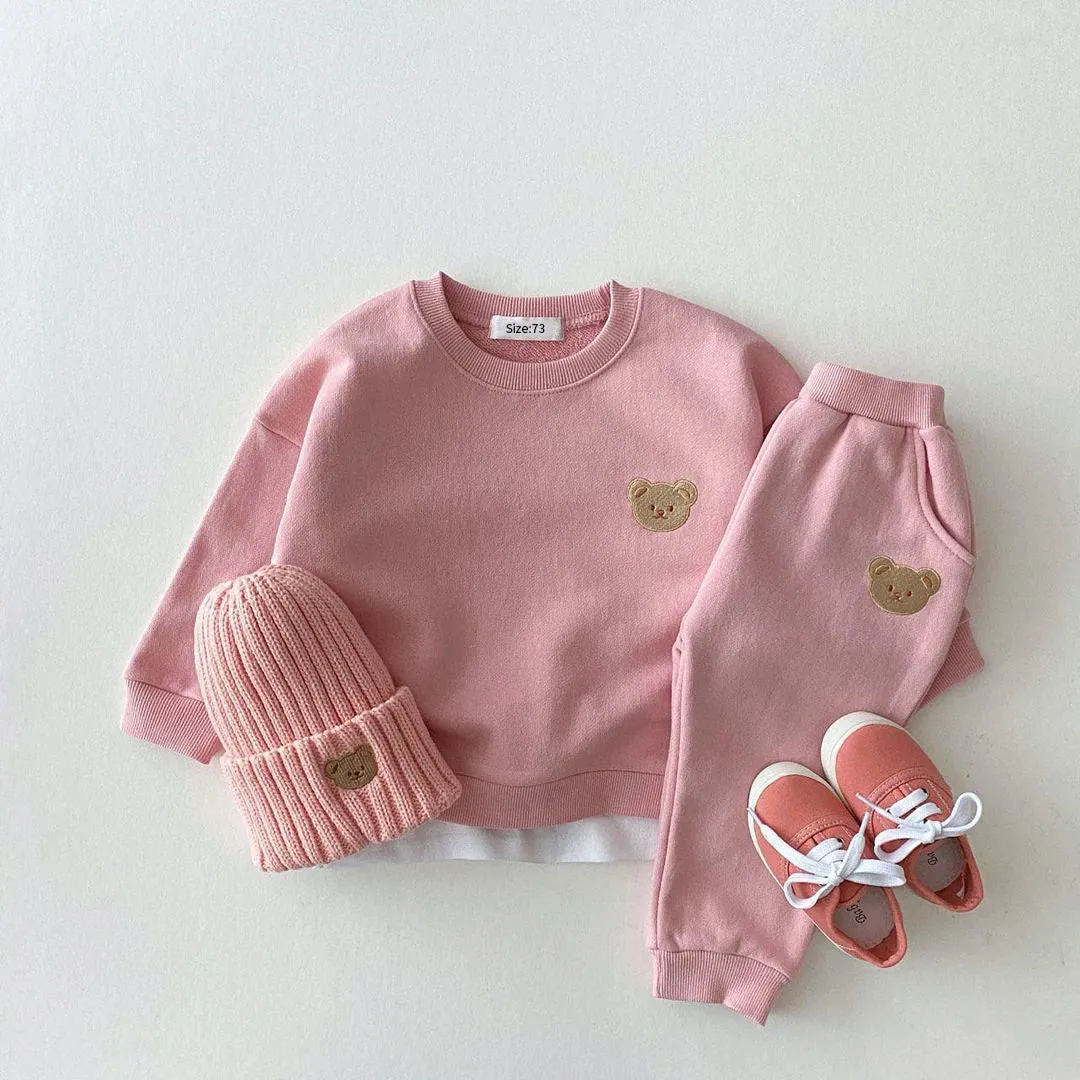 Cozy Bear Sweatsuit 2-Piece