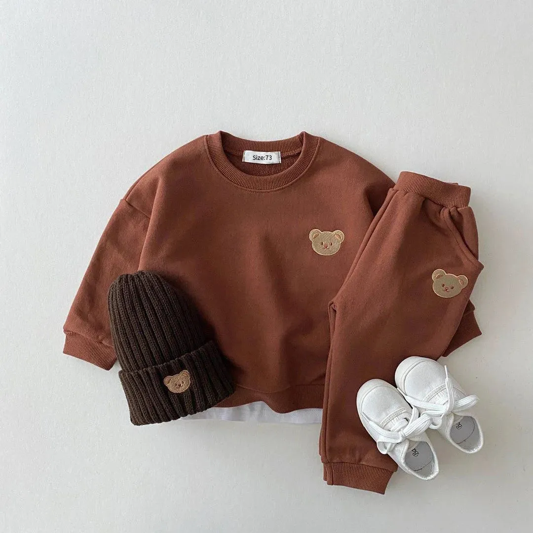 Cozy Bear Sweatsuit 2-Piece