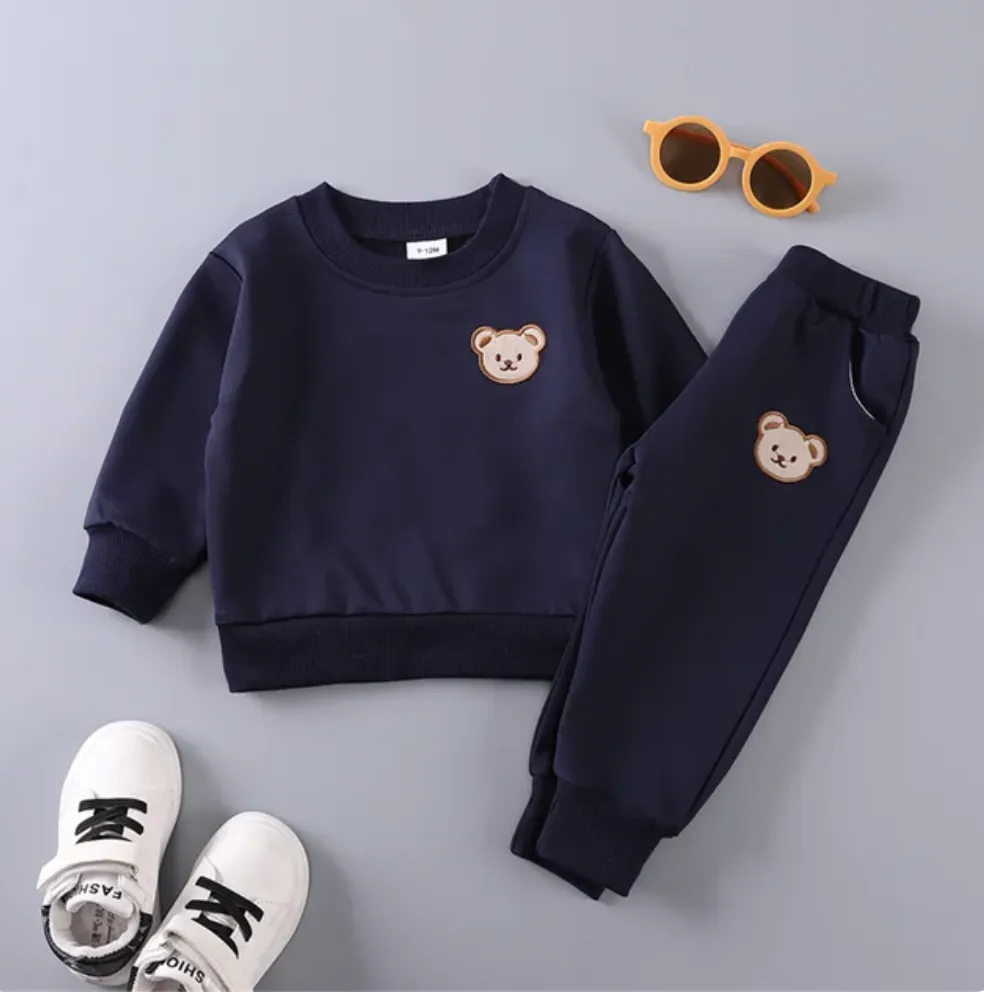 Cozy Bear Sweatsuit 2-Piece