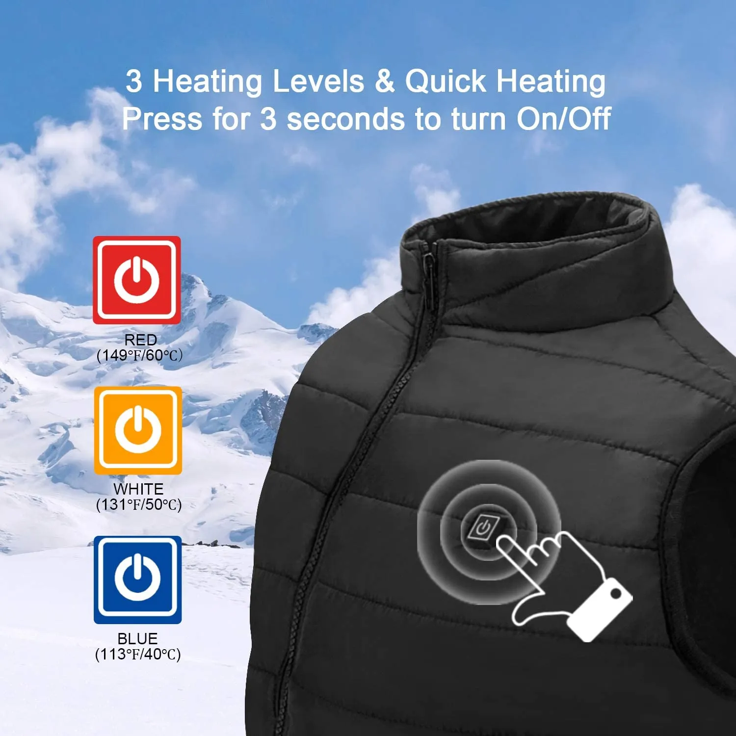 Dragonfire heated vest