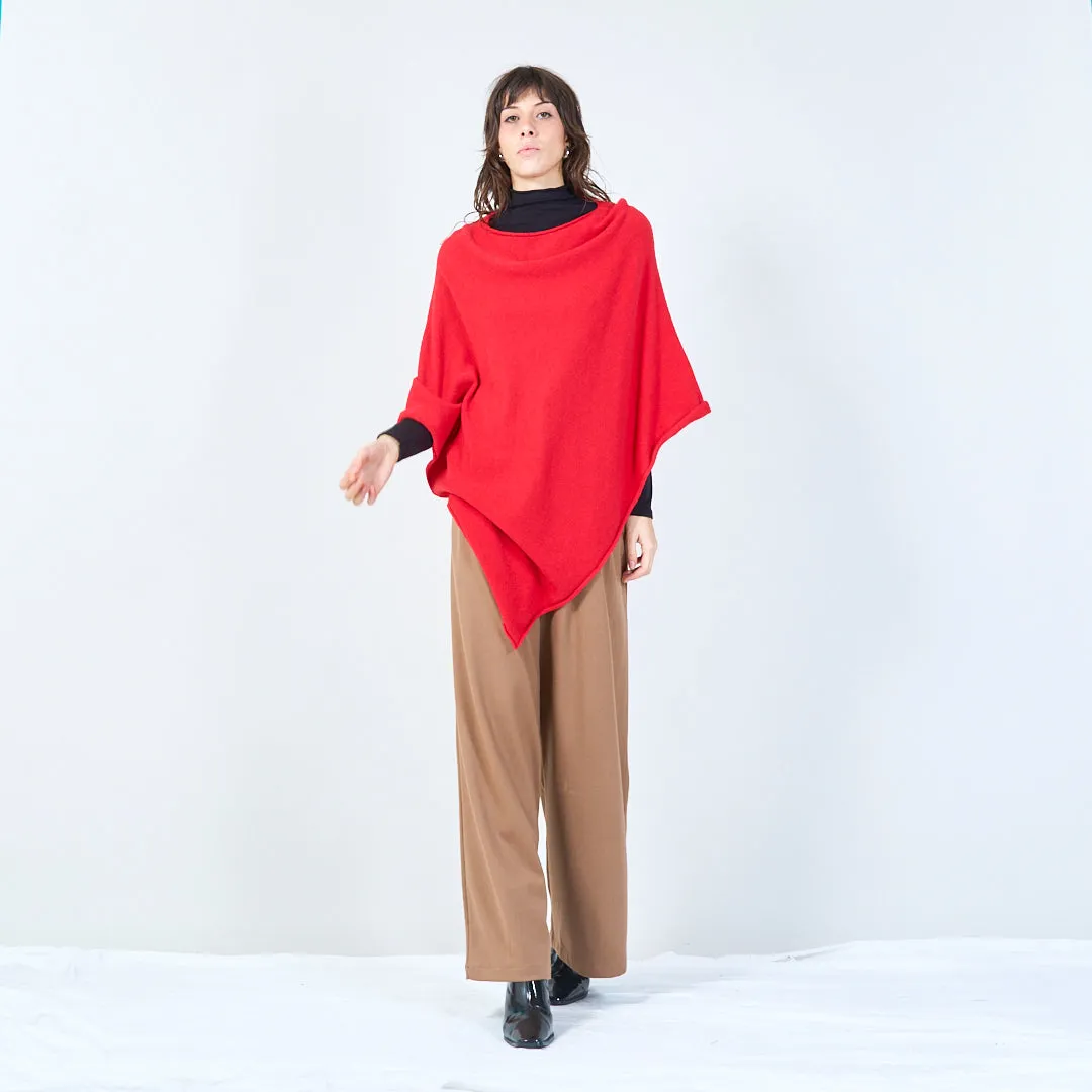 Elegant draped poncho wholesale