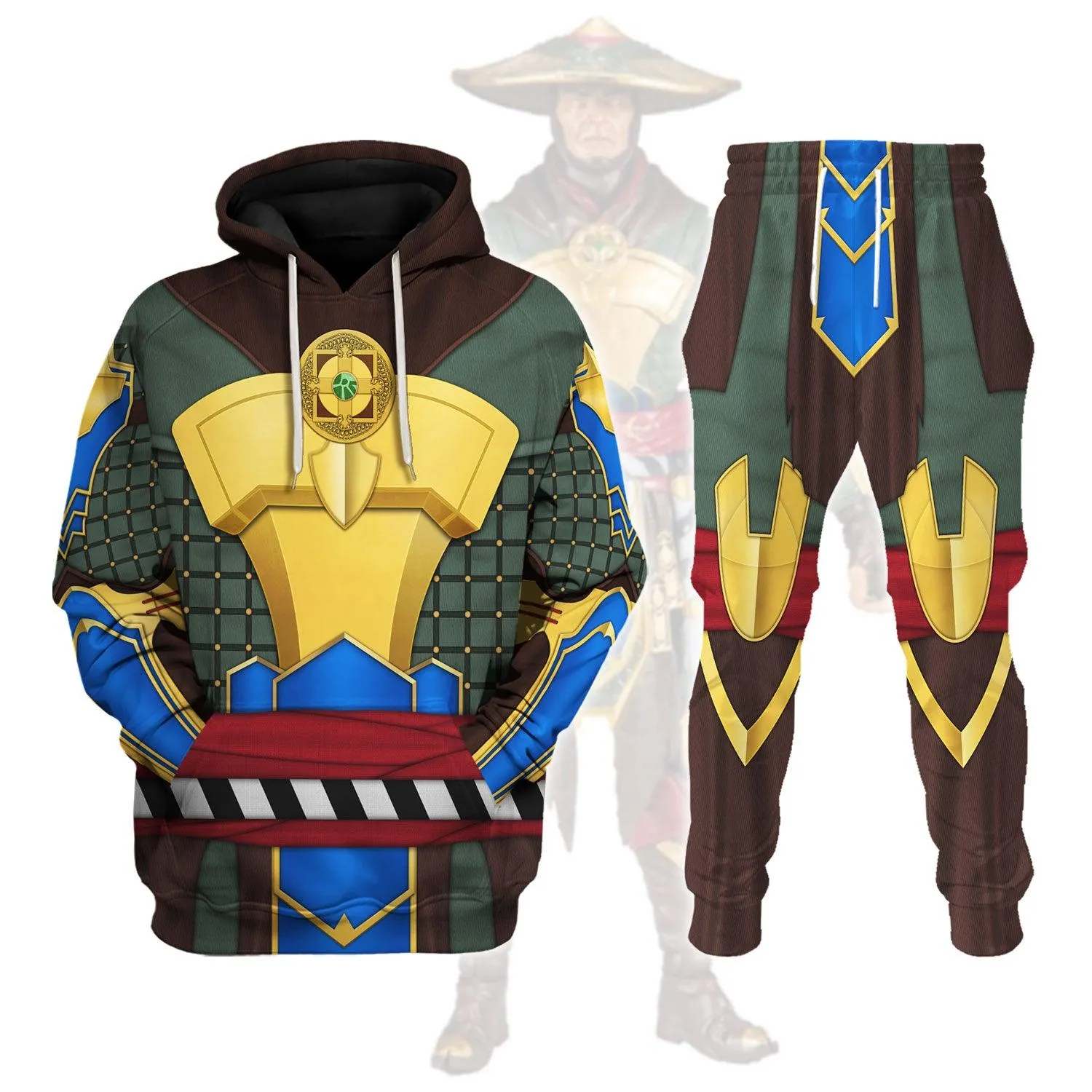 Gearhomie Raiden XI Costume Hoodie Sweatshirt T-Shirt Tracksuit