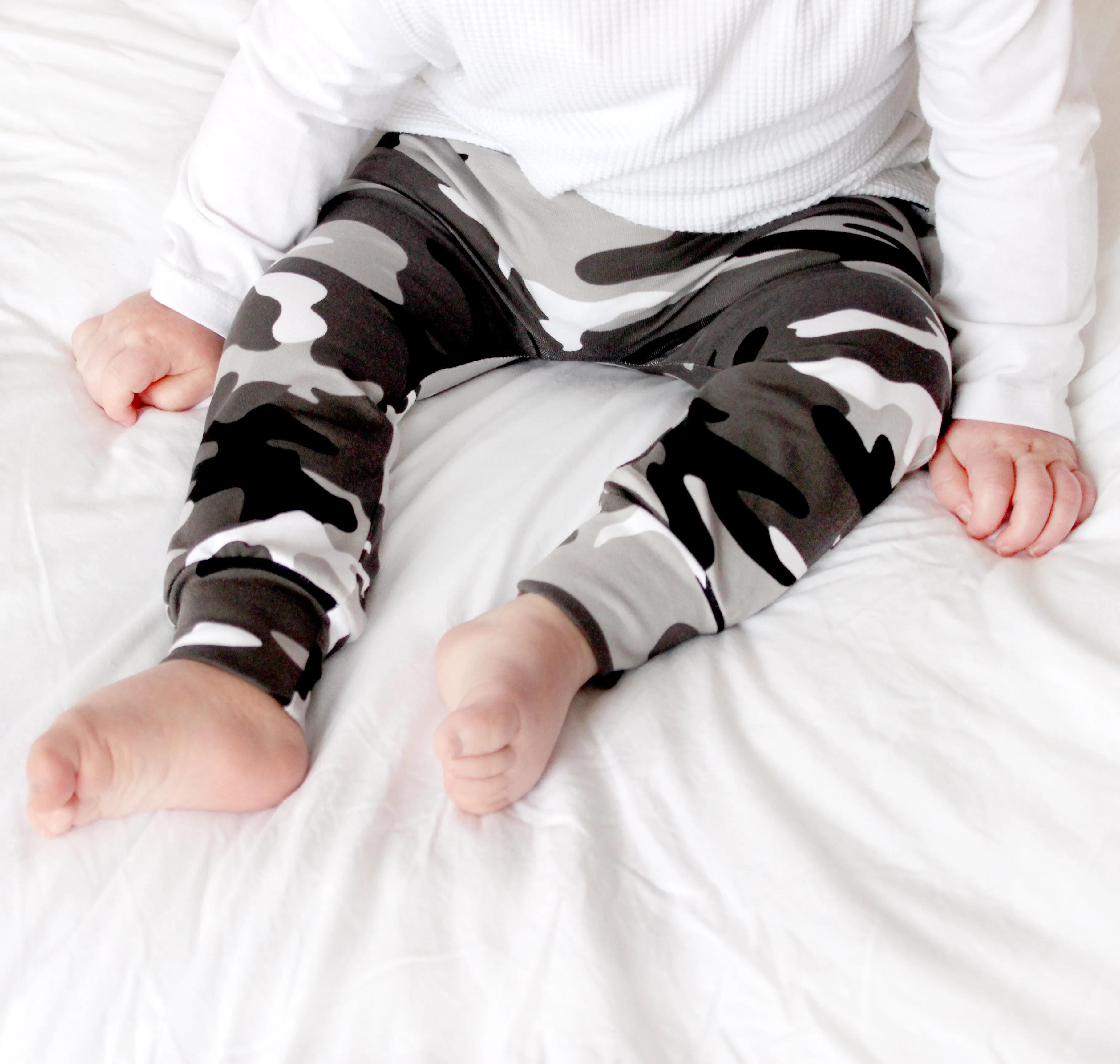 Grey Camo Leggings