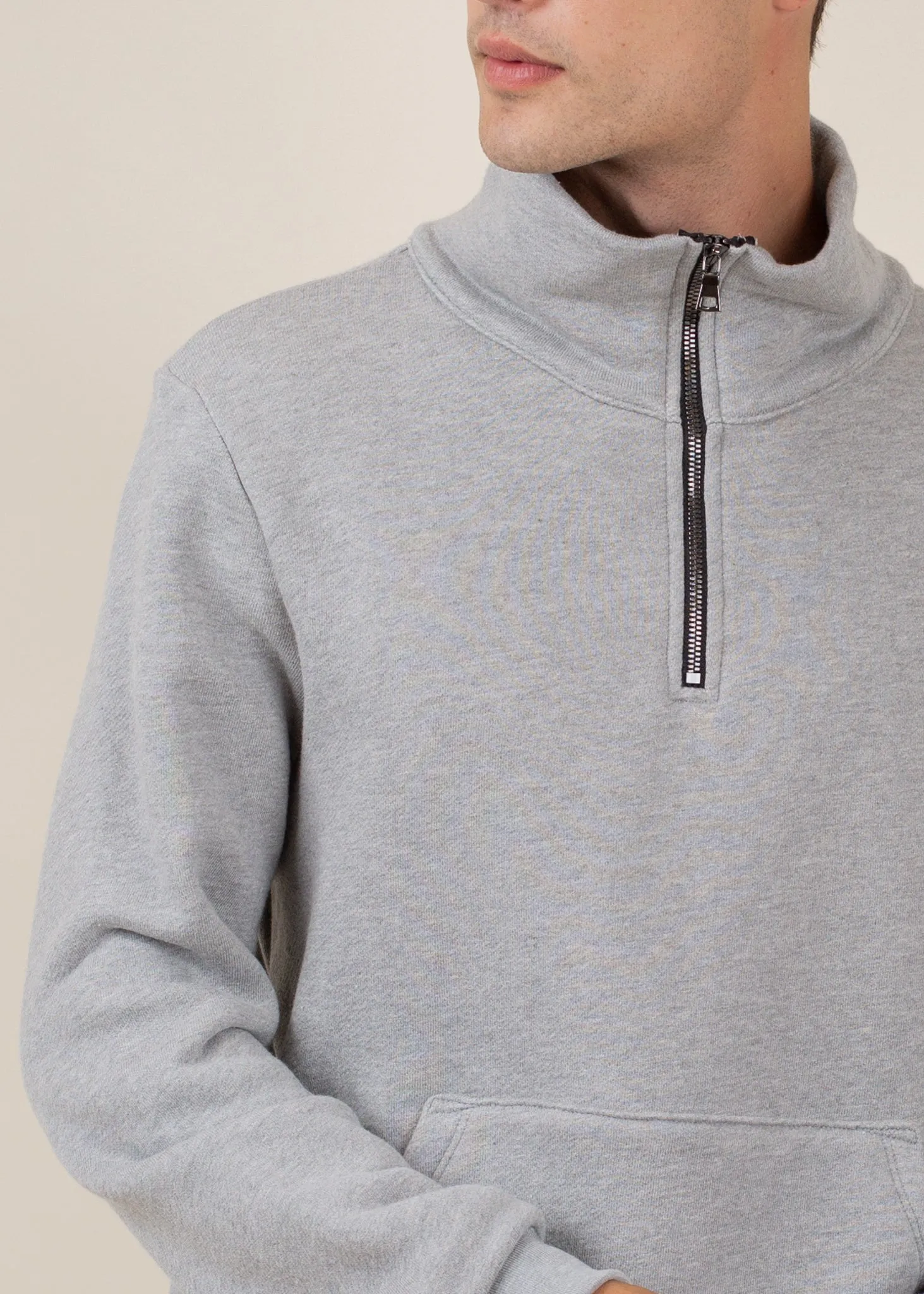 Half Zip Sweatshirt