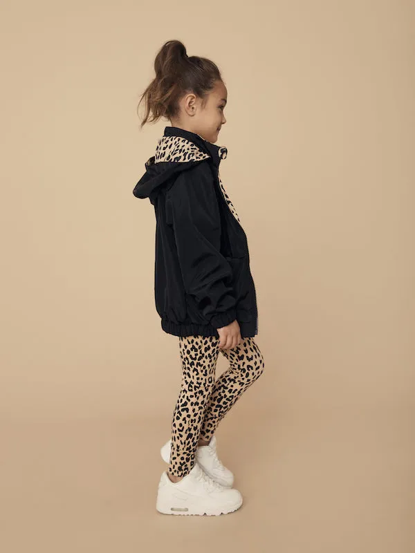 Huxbaby Leopard Reversible Rain Jacket