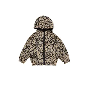 Huxbaby Leopard Reversible Rain Jacket