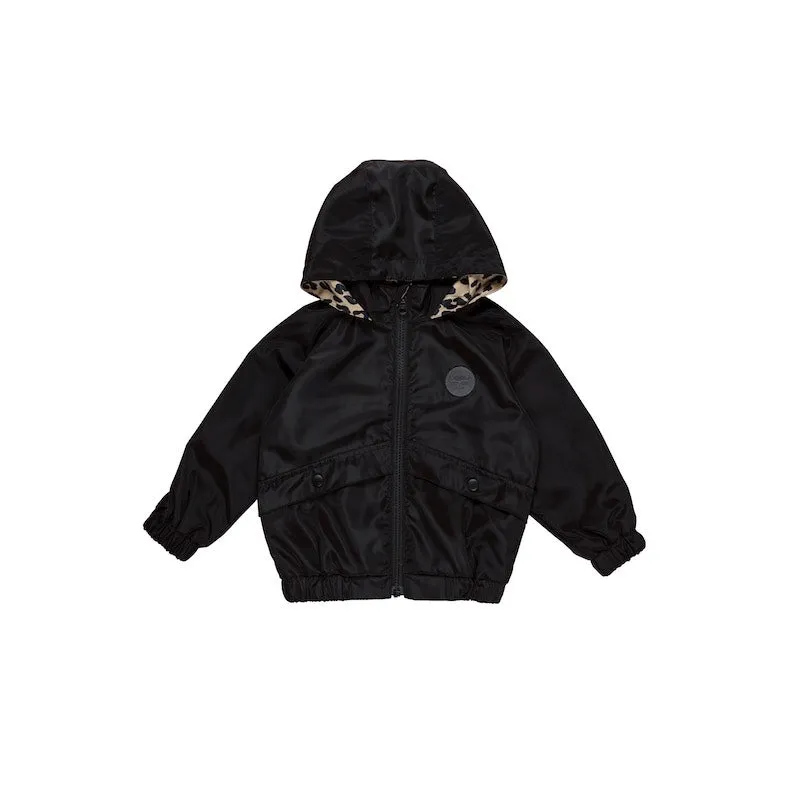 Huxbaby Leopard Reversible Rain Jacket