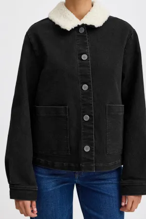 Jeananne Jacket in Washed Black