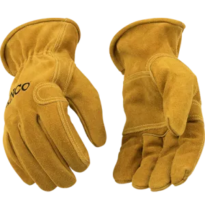 Kinco Suede Cowhide Driver With Palm Patch