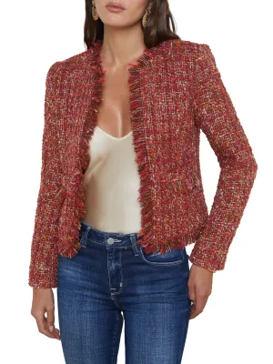 L'AGENCE Angelina Tweed Jacket