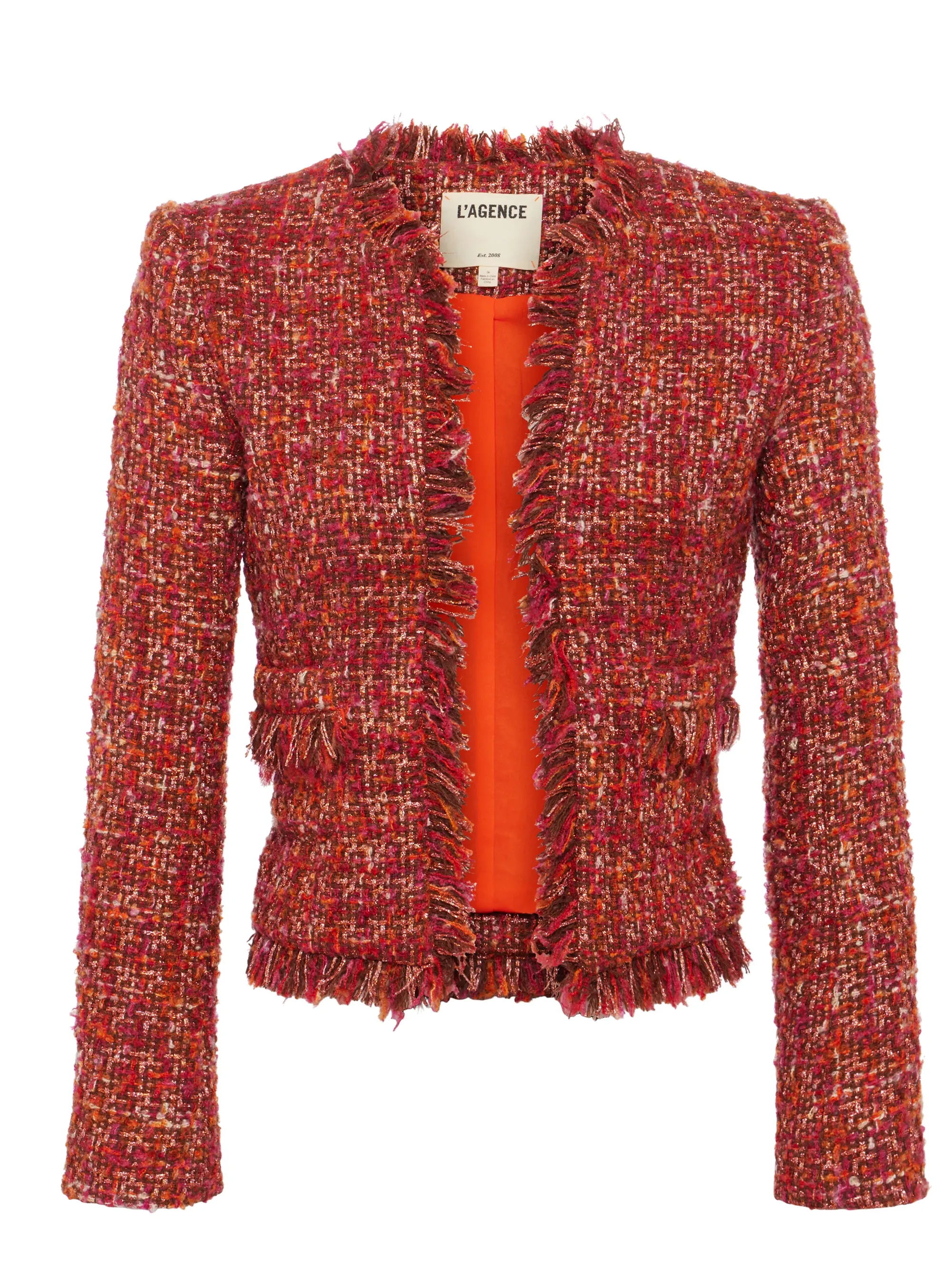 L'AGENCE Angelina Tweed Jacket