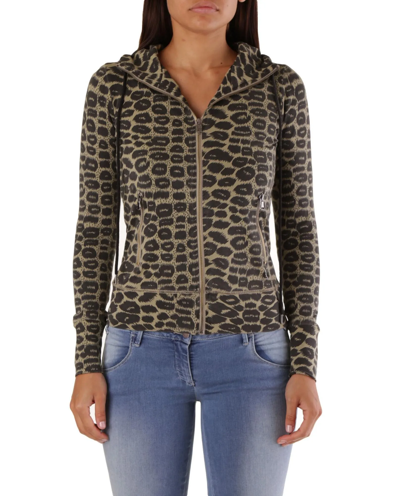 Met Women's Leopard Print Hoodie