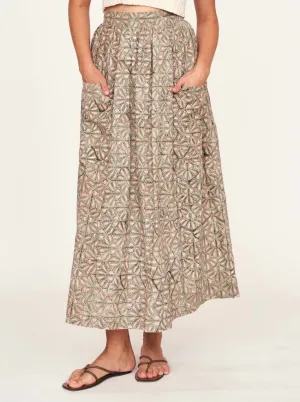 Mirth Marion Skirt Trellis In Petal