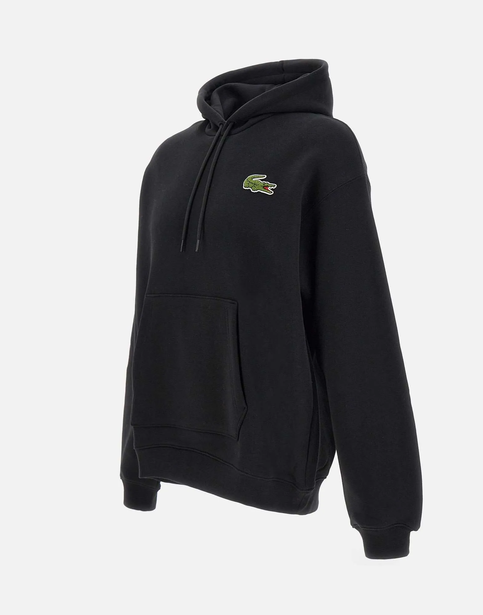 Organic Cotton Black Hoodie Sweatshirt