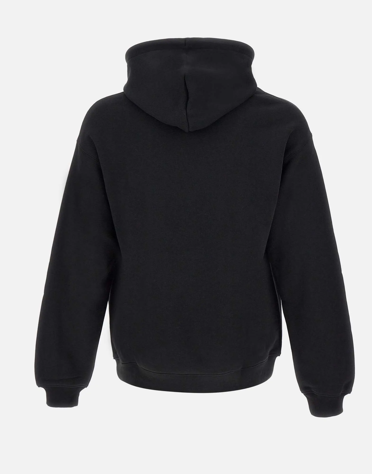 Organic Cotton Black Hoodie Sweatshirt