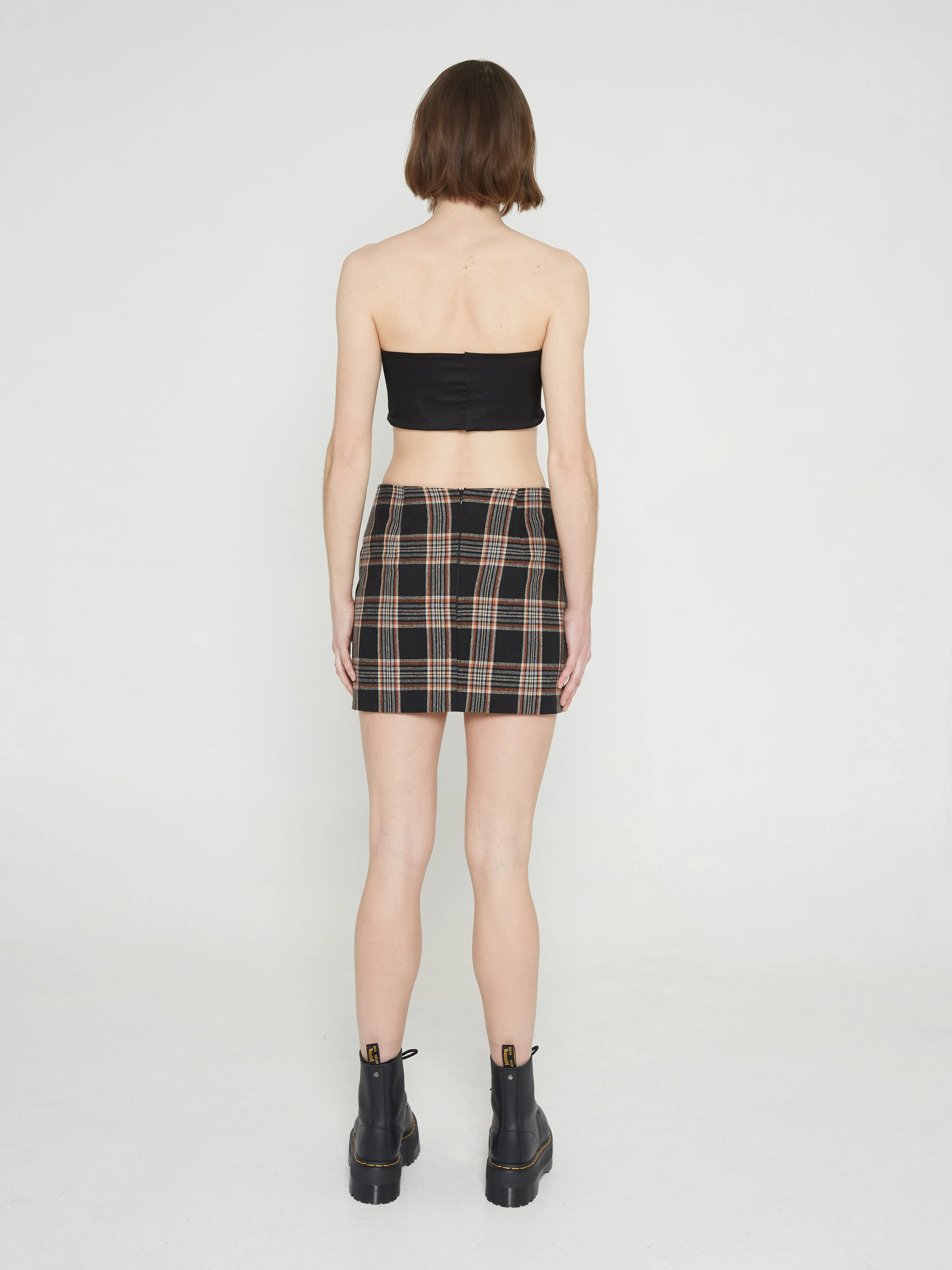 Plaid Mini Skirt