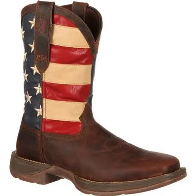 Rebel Patriotic Pull-On Durango Western Boot