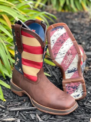 Rebel Patriotic Pull-On Durango Western Boot