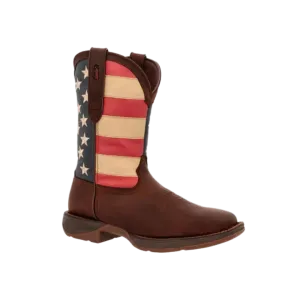 Rocky Rebel Durango Men's Patriotic Pull-On Flag Boot