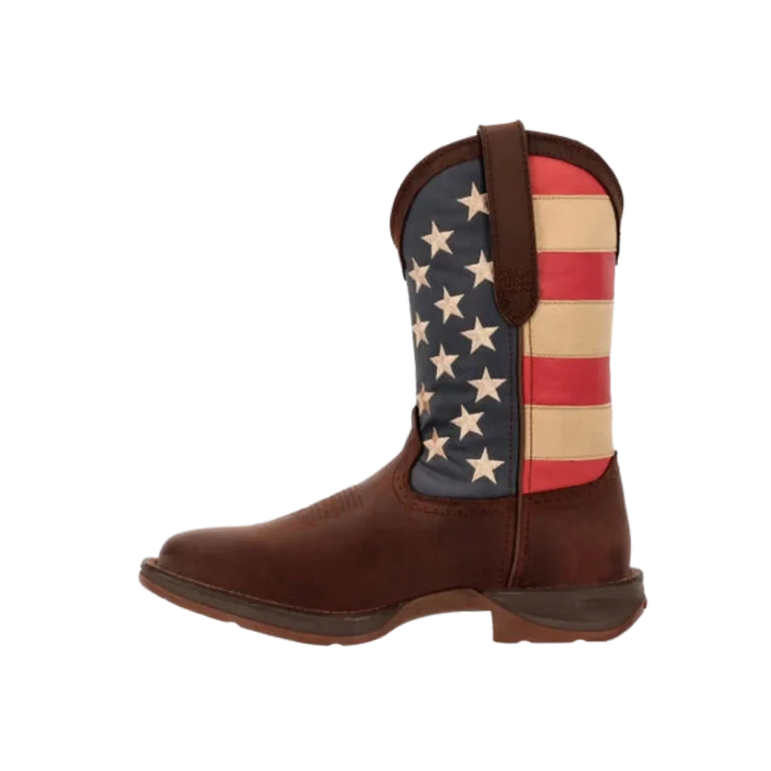 Rocky Rebel Durango Men's Patriotic Pull-On Flag Boot