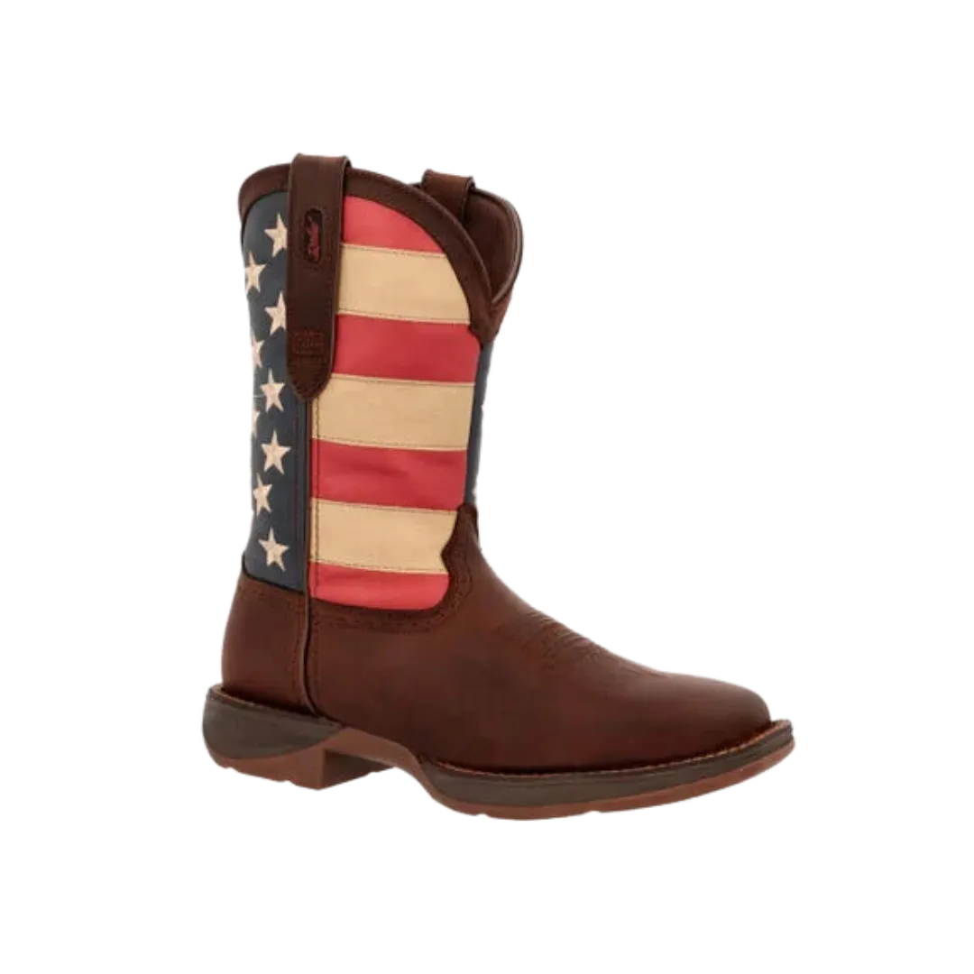 Rocky Rebel Durango Men's Patriotic Pull-On Flag Boot