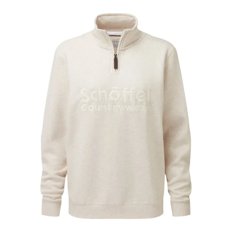 Schoffel Ladies St Issey Sweatshirt - Oat Marl