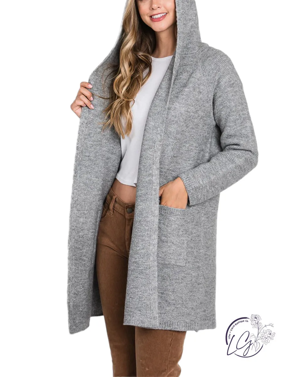 Sleek Sweater Overcoat