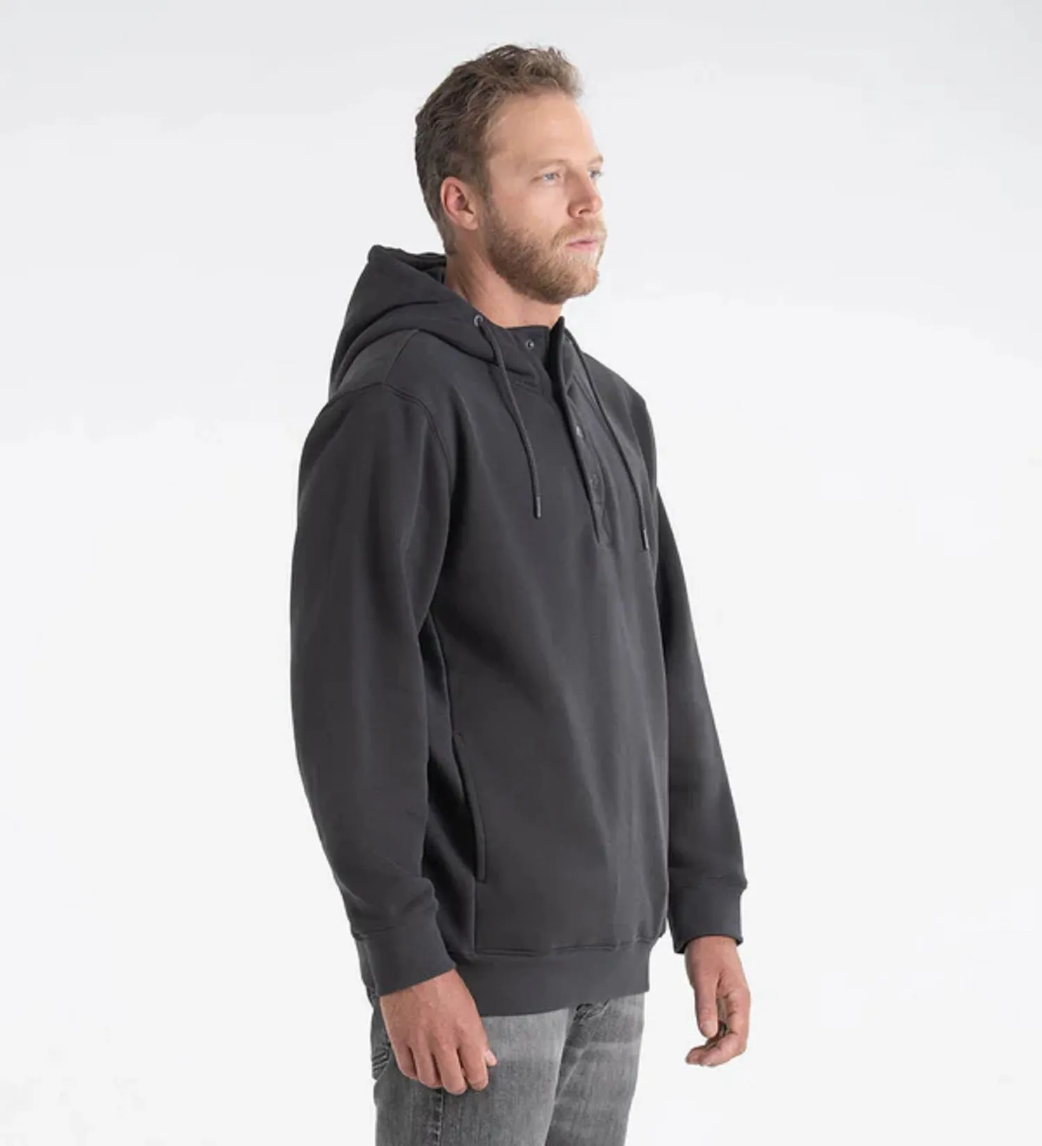 Thorogood Men's Snap Neck Heavyweight Hoodie