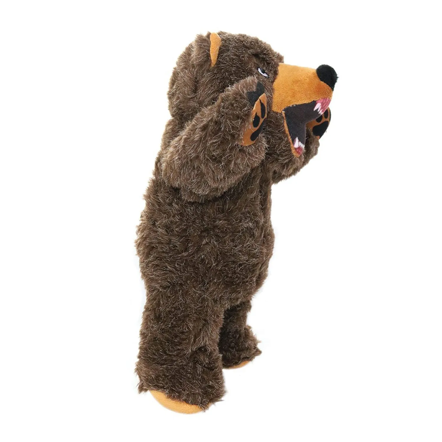 Tuffy MIGHTY Toy Angry Animals Bear Dog Toy