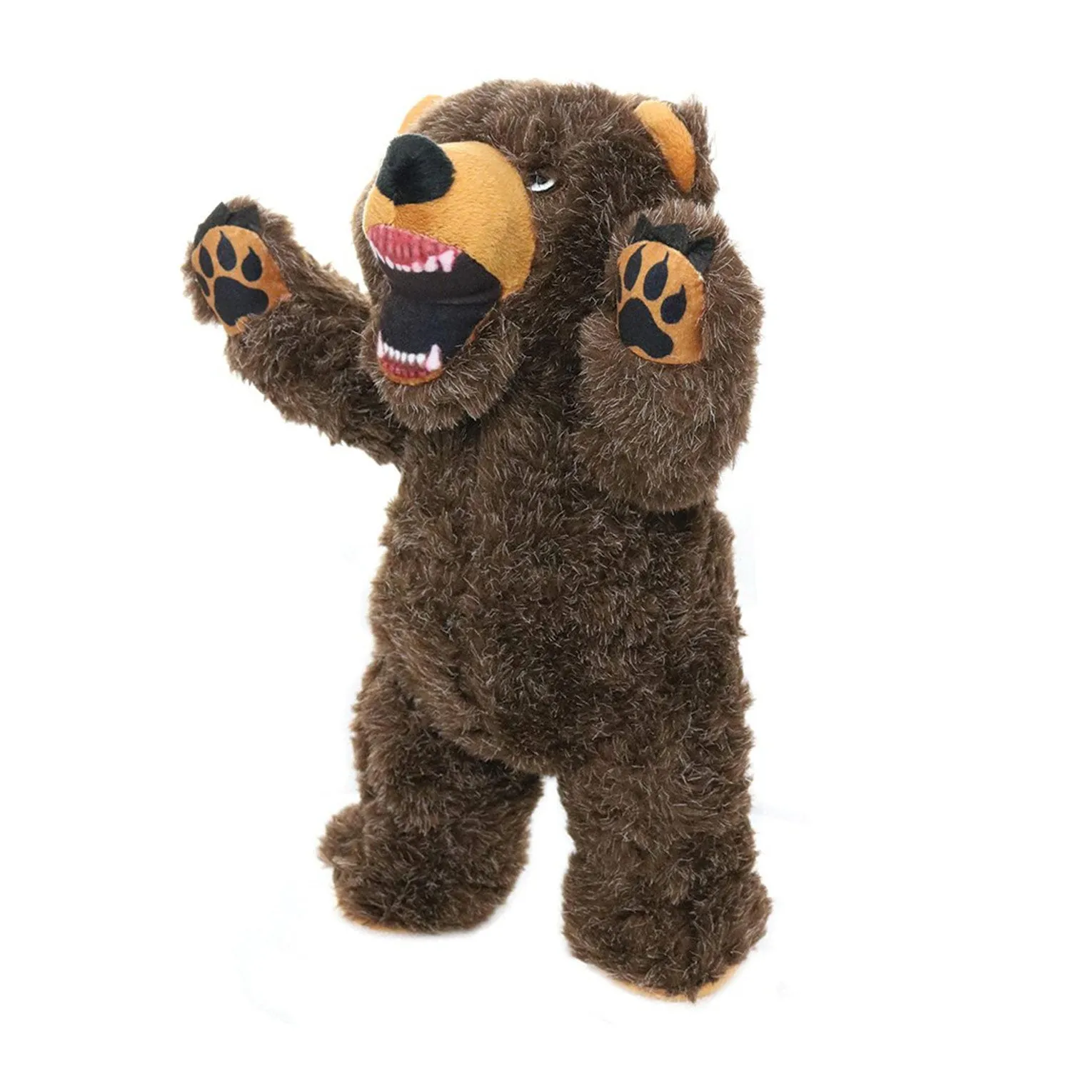 Tuffy MIGHTY Toy Angry Animals Bear Dog Toy